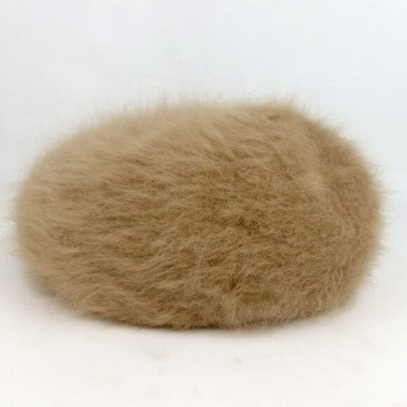 Authentic BURBERRY BLUE LABEL beret hat Angola/polyester [Used] - Picture 3 of 10